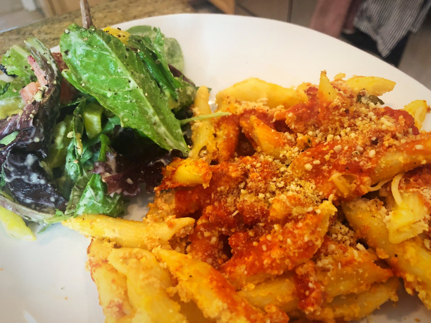 Brilliant Vegan Baked Ziti