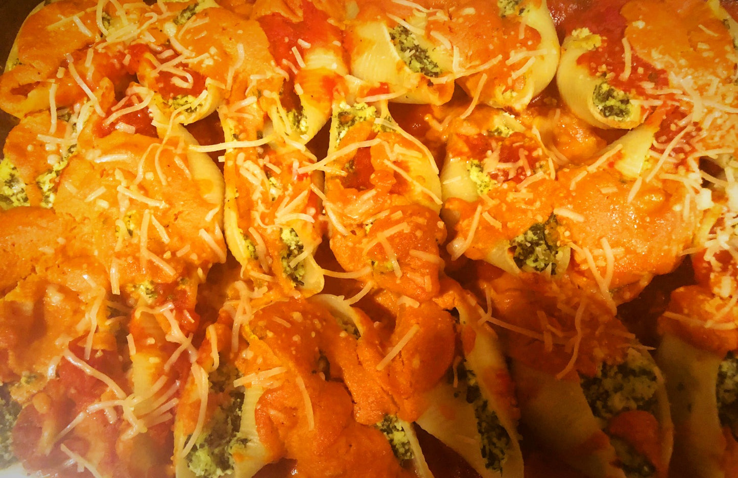 Luscious Vegan Italian Stuffed Shells with Pink Sauce