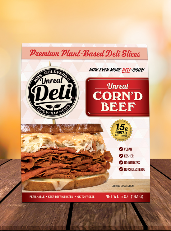 Unreal Deli, Home of the World's First PlantBased, Vegan Corned Beef