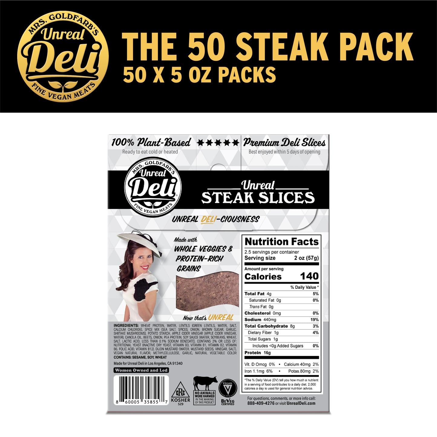 
                  
                    The 50 Steak Pack
                  
                