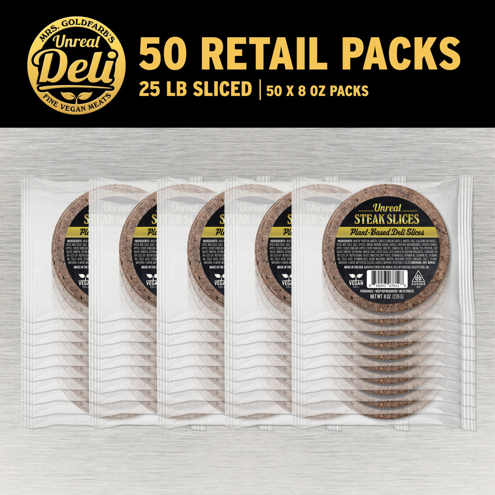 50 x Steak Slices (8 oz packs)