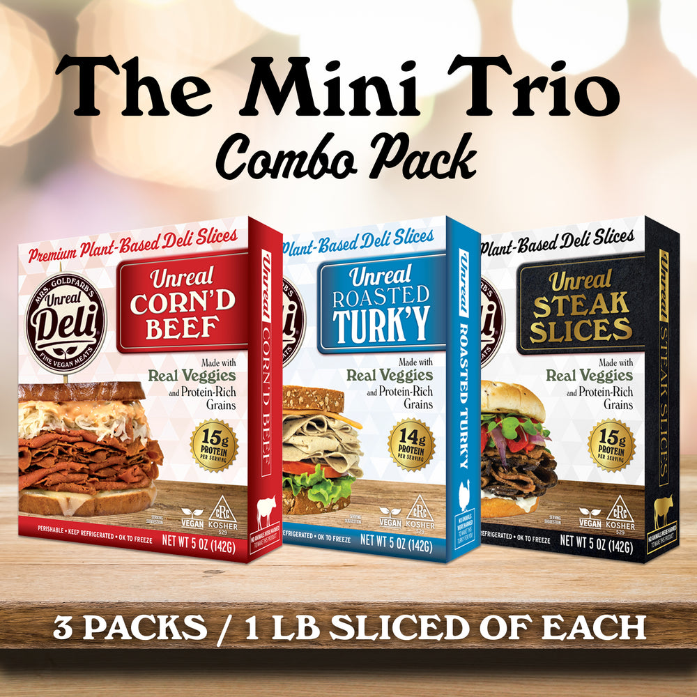 
                  
                    The Mini Trio Pack - 3 lbs Sliced
                  
                