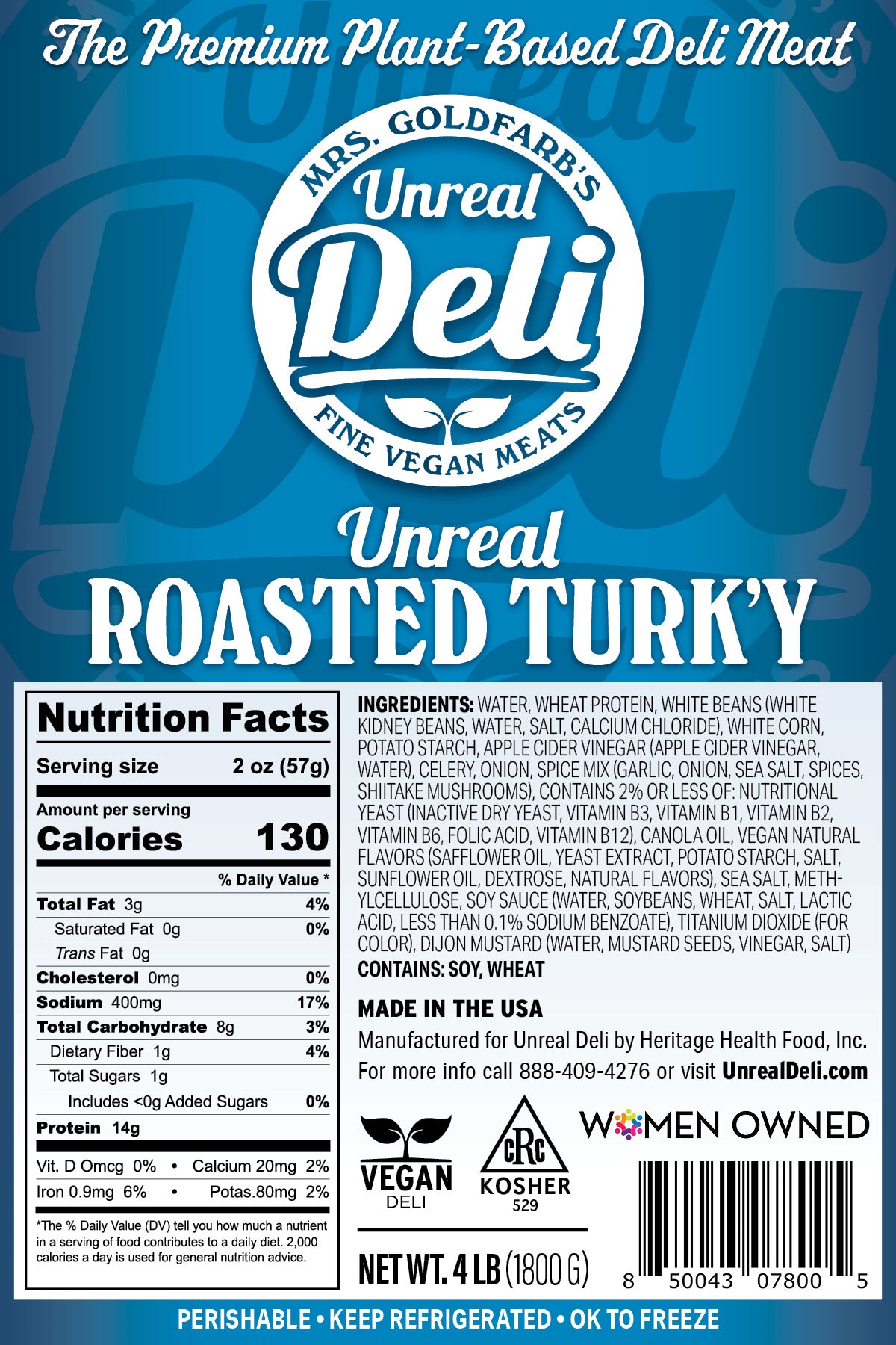 
                  
                    The Deli Maven Turk'y - 32 lbs Unsliced
                  
                