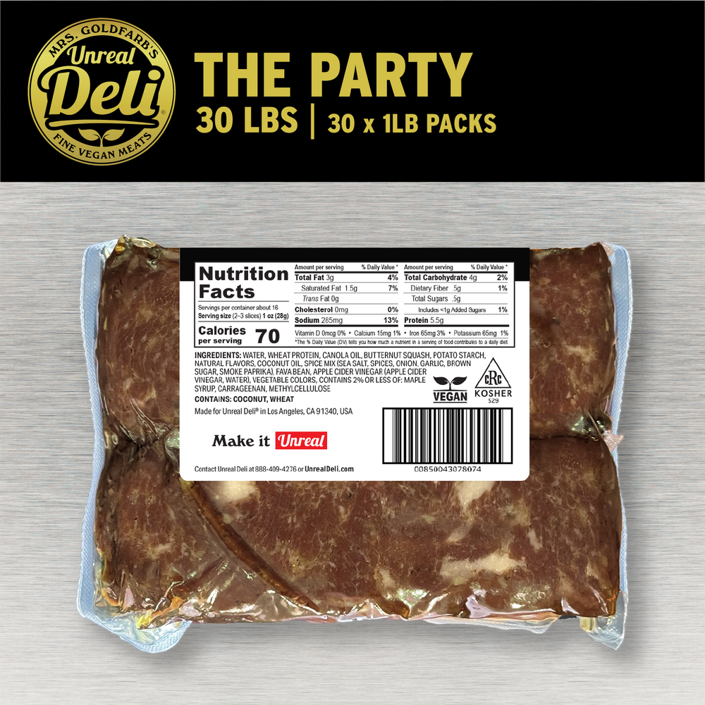 
                  
                    The Party Unreal Bacon - 30 lbs
                  
                