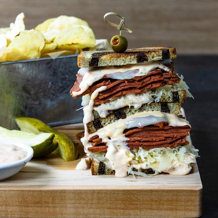 Vegan Corned Beef Slices