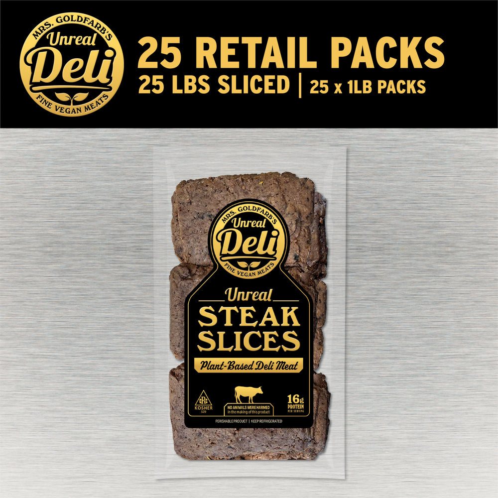 25 x 1lb Steak Retail Packs