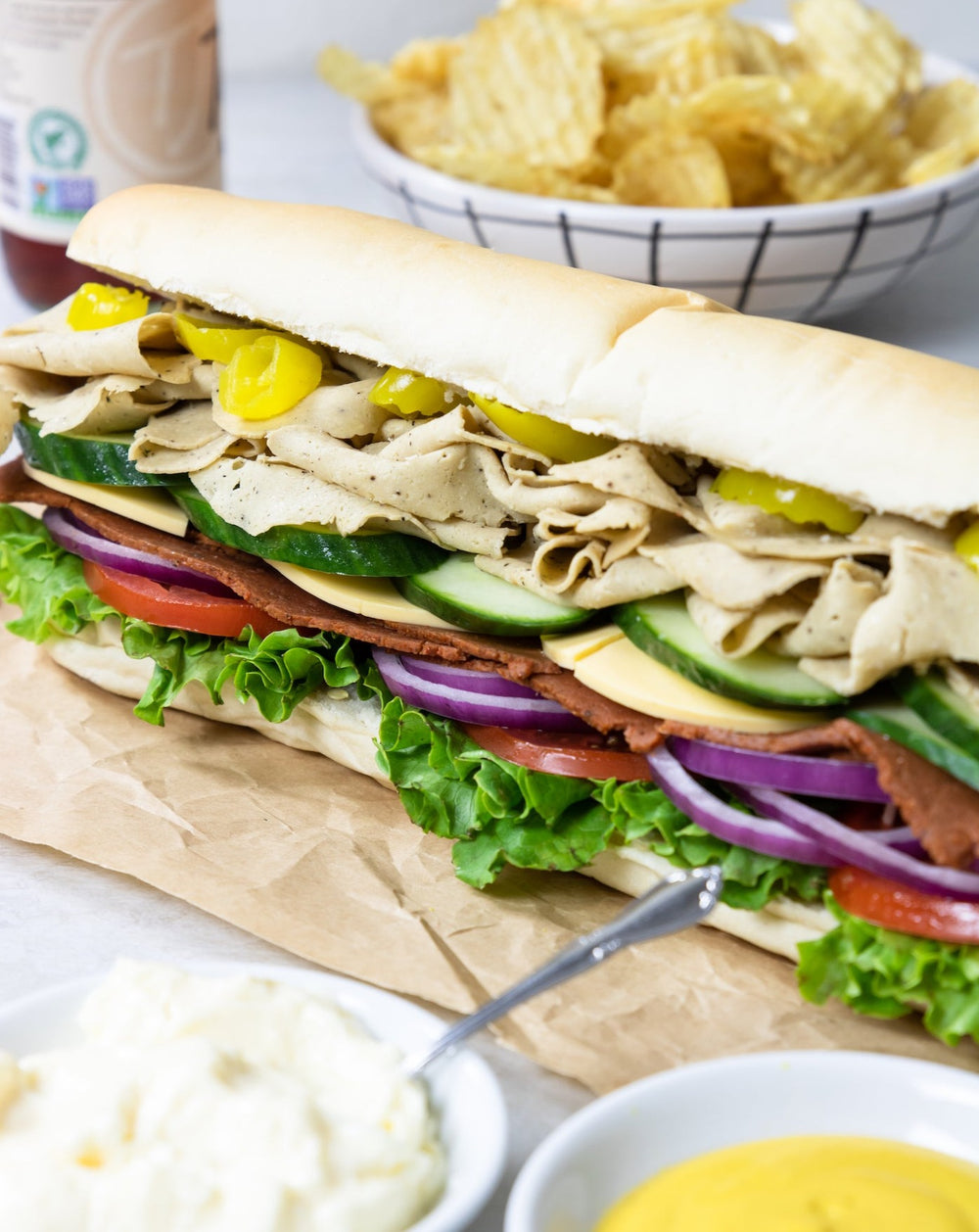 Plant Based Turkey Slices 25 Retail Packs - Wholesale - Unreal Deli