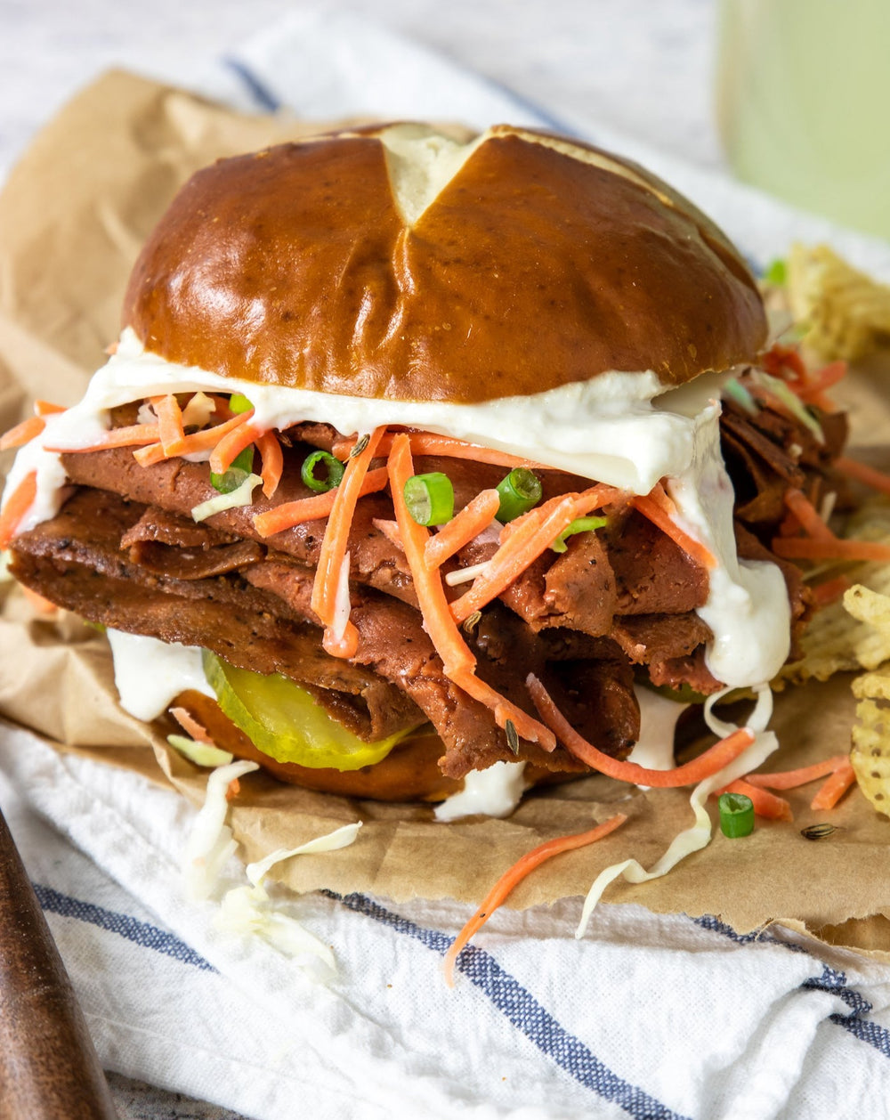 The Deli Maven Corn'd Beef - 32 lbs Unsliced